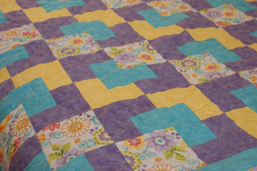 Showing the tone-on-tone- fabrics purchased from Country Threads