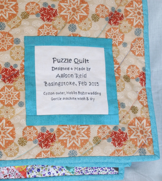 I made a label too!  