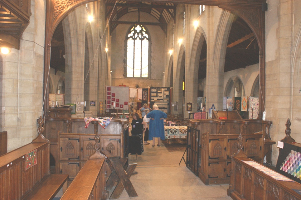 A view from the dias at the East end of All Saint's Church.