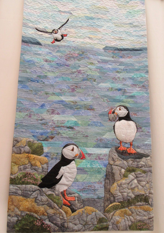 'Dinner Time on Puffin Island' by Ethelda Ellis