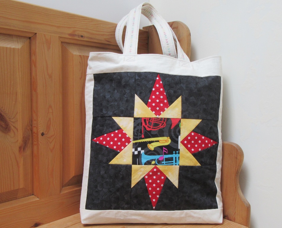 Music Star tote bag