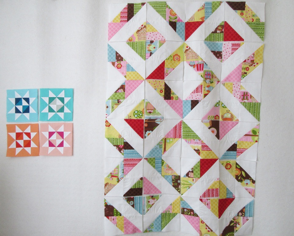 Candy Diamonds on design wall