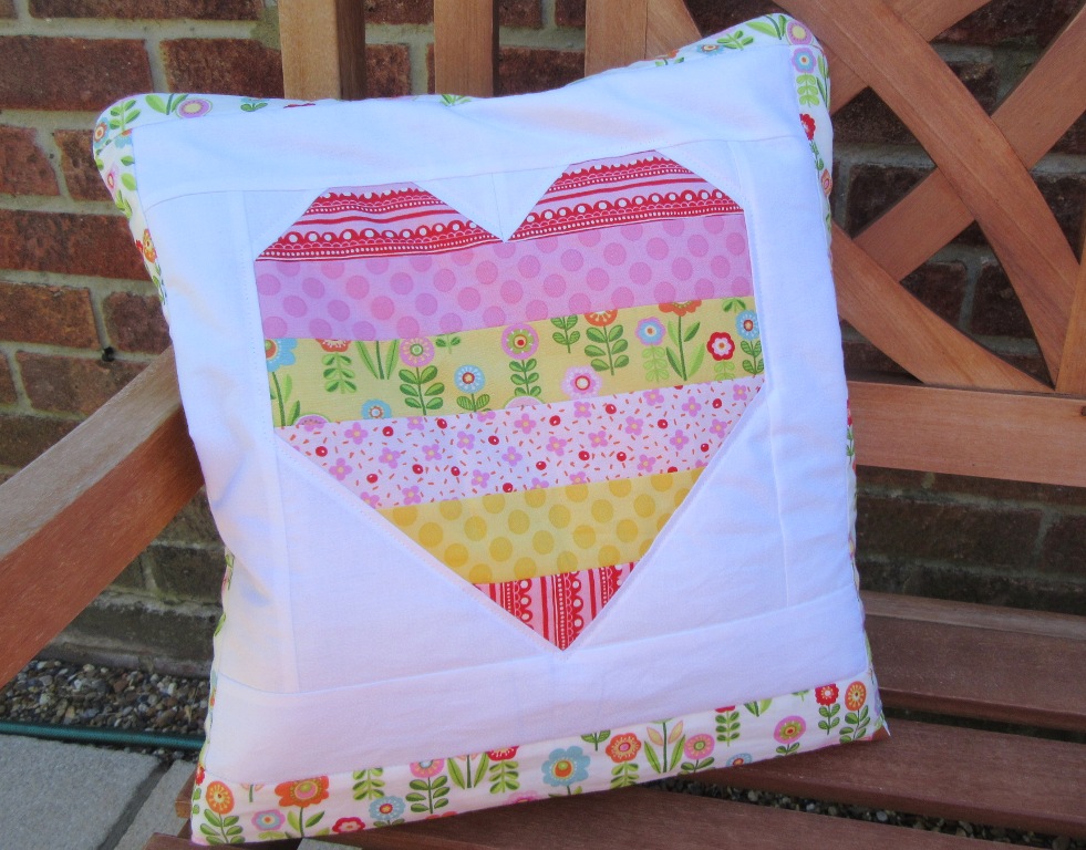 Candy Hearts cushion