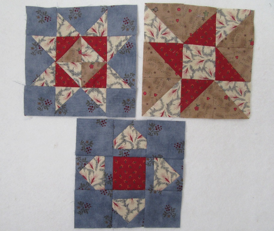 First 3 of the Chocolatier blocks