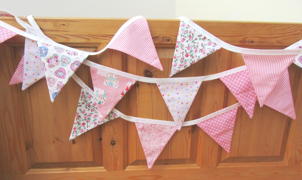 Pink bunting July 2017