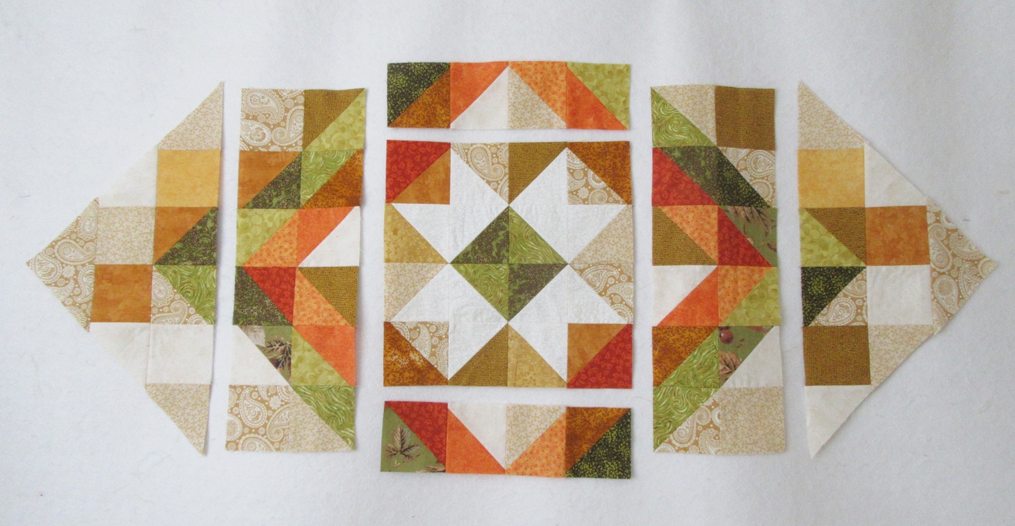 Patchwork Star Runner by New Every Morning Patchwork & Quilting