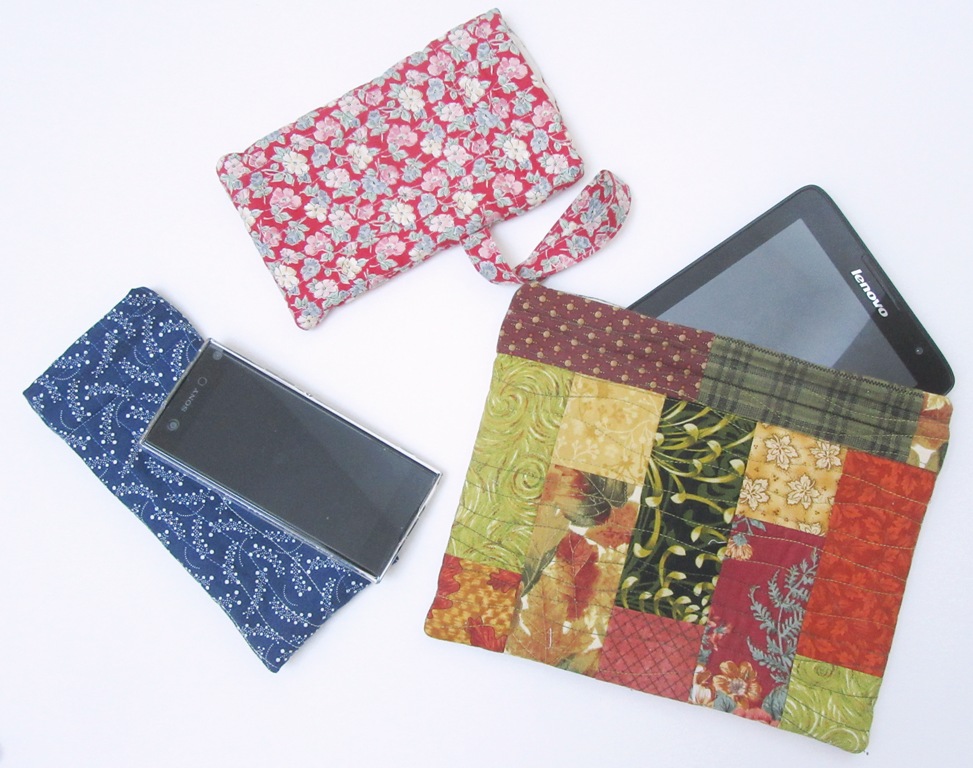 Three snap shut cases: New Every Morning Patchwork and Quilting