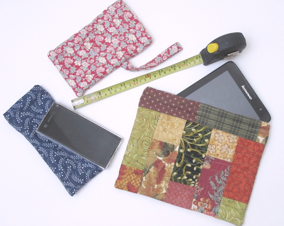 Three snap shut cases and tape: New Every Morning Patchwork and Quilting