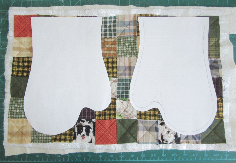 Mitten templates by Allison Reid, New Every Morning and Patchwork & Quilting