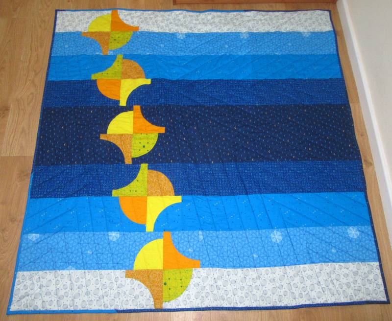 Blue Biscuits front finished by Allison Reid