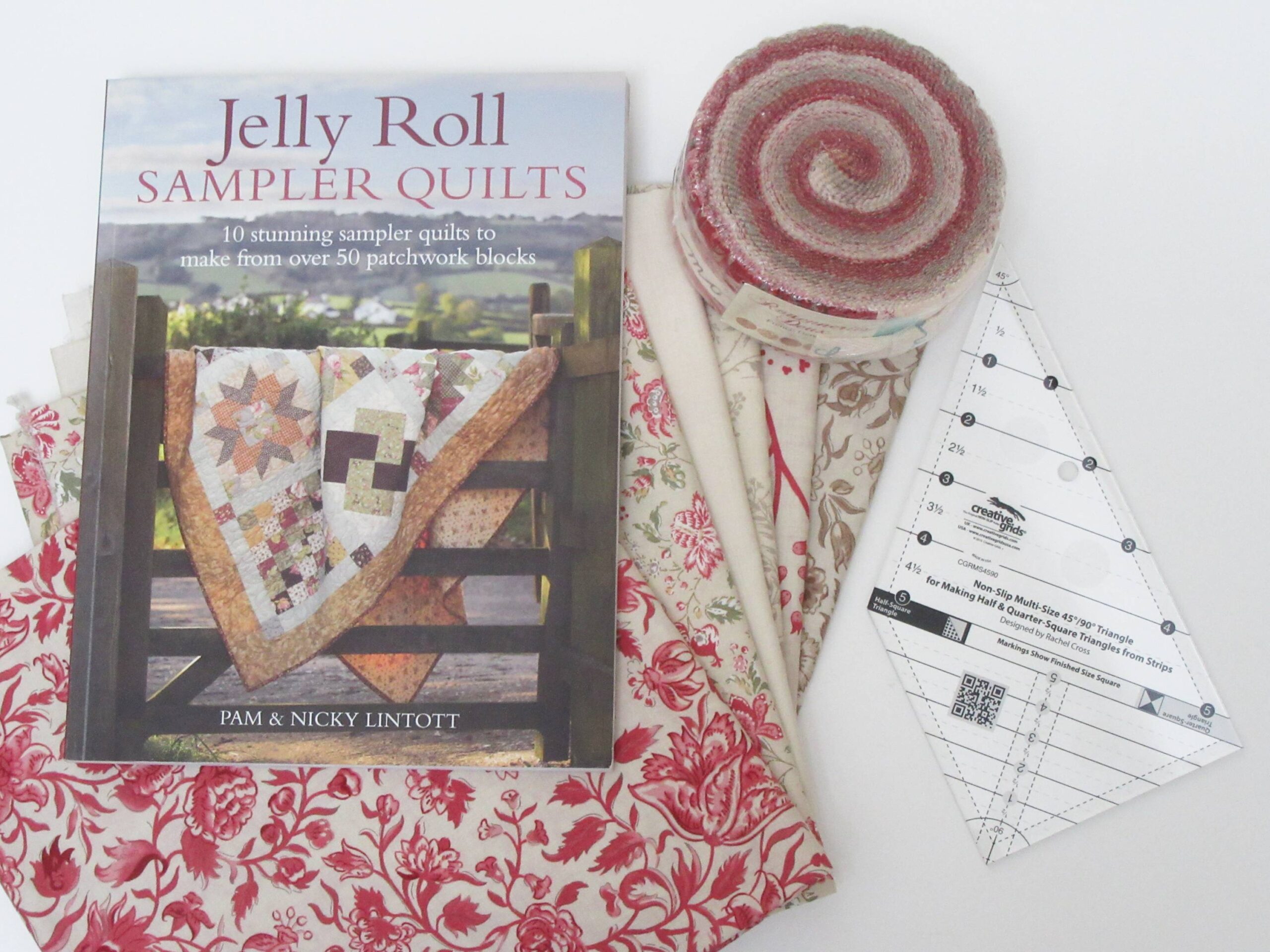 Dresden Plate Segments and Ruler by Allison Reid
