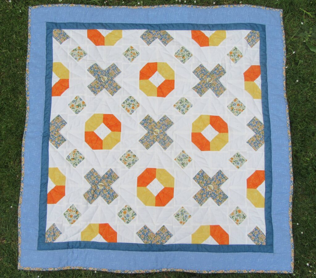 Dashes, dots and crosses finished (2) by Allison Reid