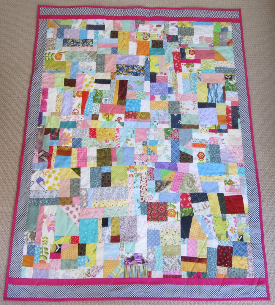 Diamond Chips finished by Allison Reid