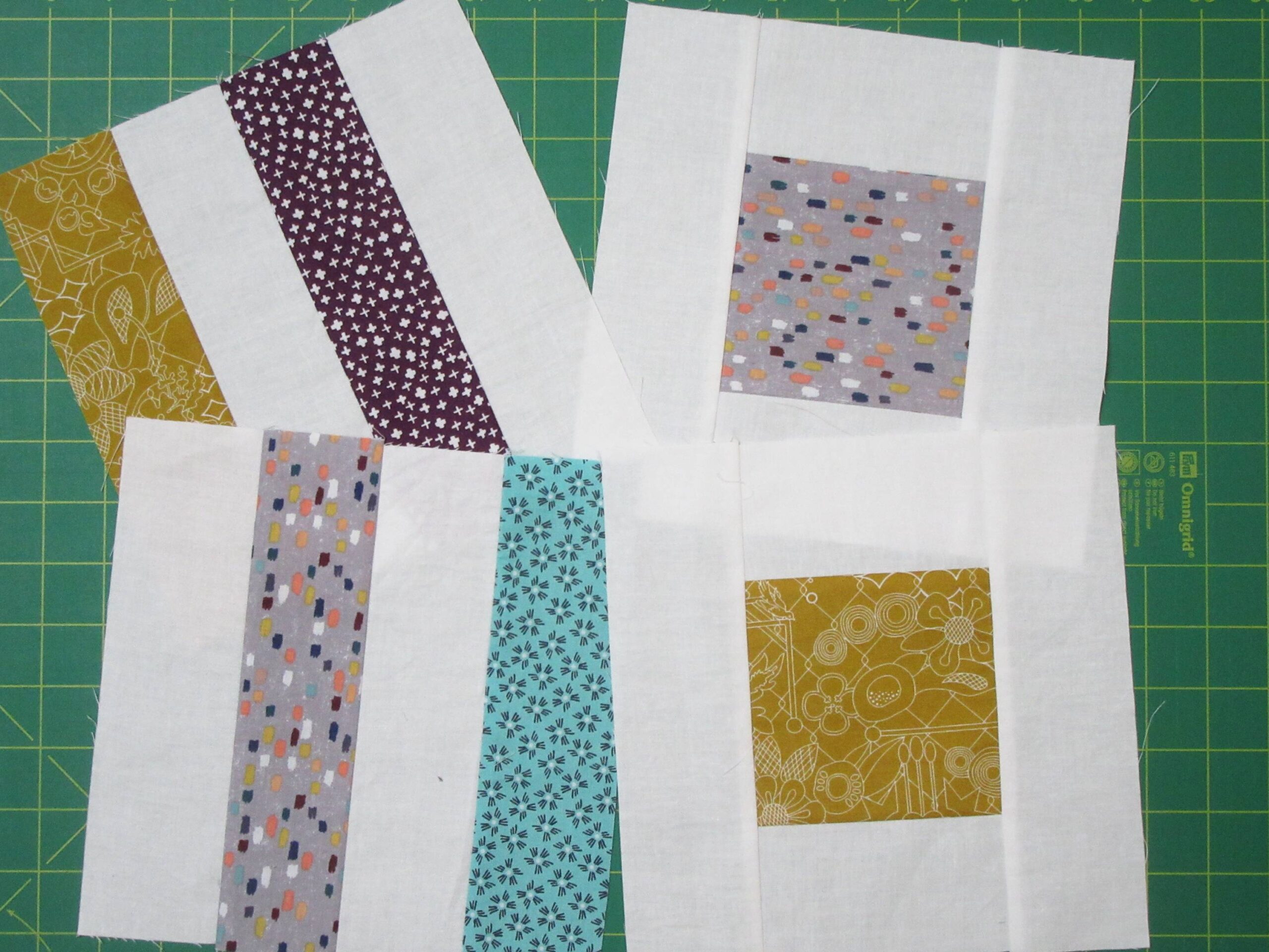 First Blocks of Beginners Quilt 2019 by Allison Reid