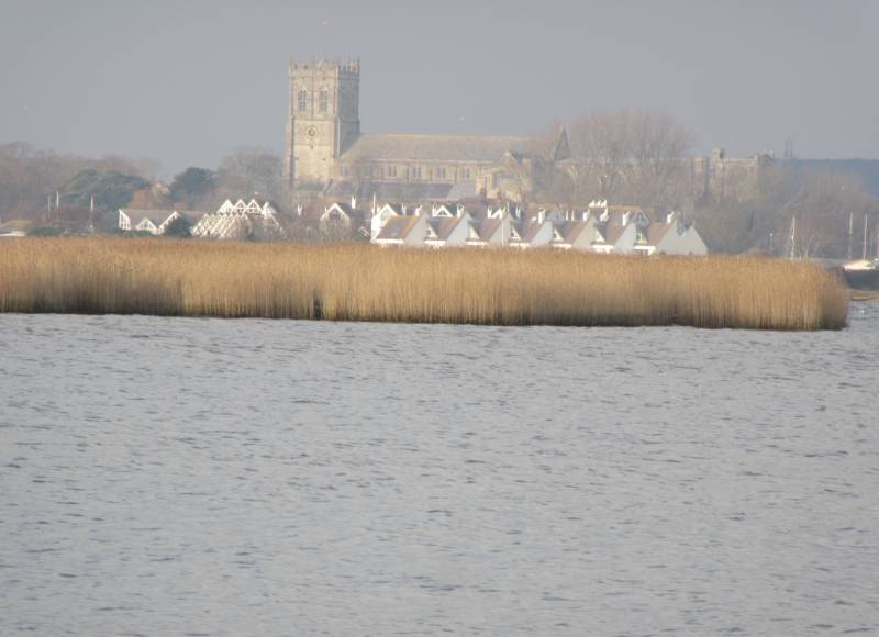 Hengistbury Head Dec 2019 the Priory by Allison Reid