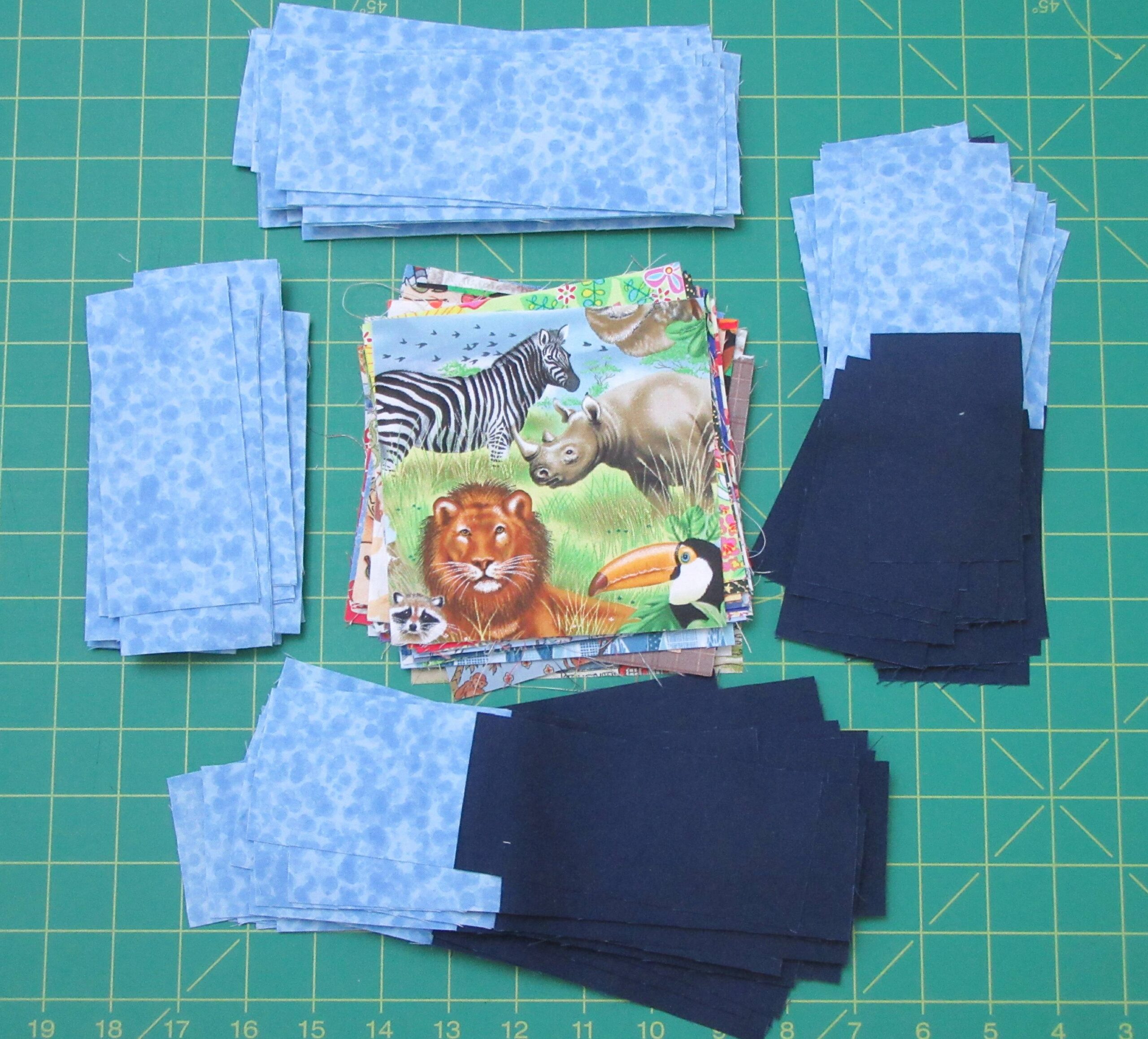 I-Spy Chain Piecing by Allison Reid