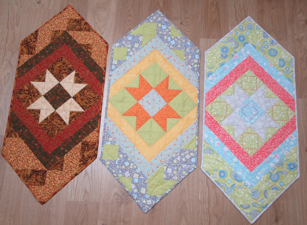 Patchwork Star Autumn Spring and Summer by Allison Reid