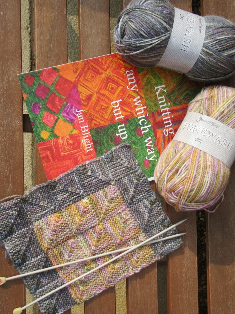 Modular knitting by Allison Reid