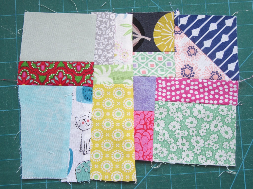 Scrap block by Allison Reid