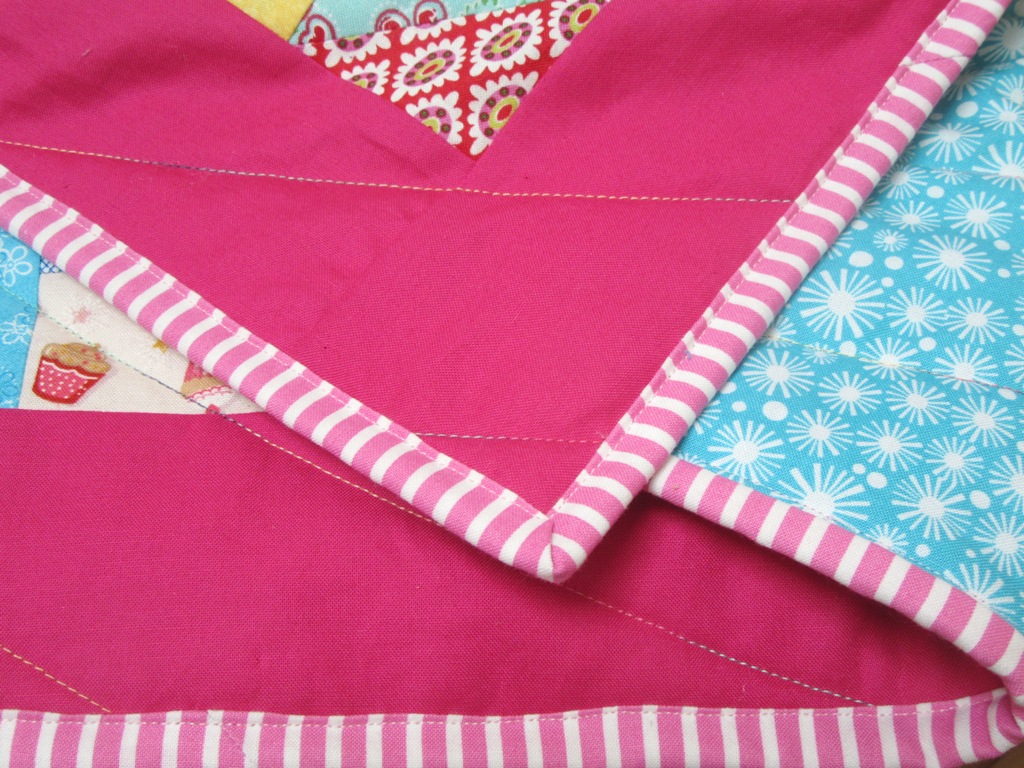 Pink supreme binding by Allison Reid