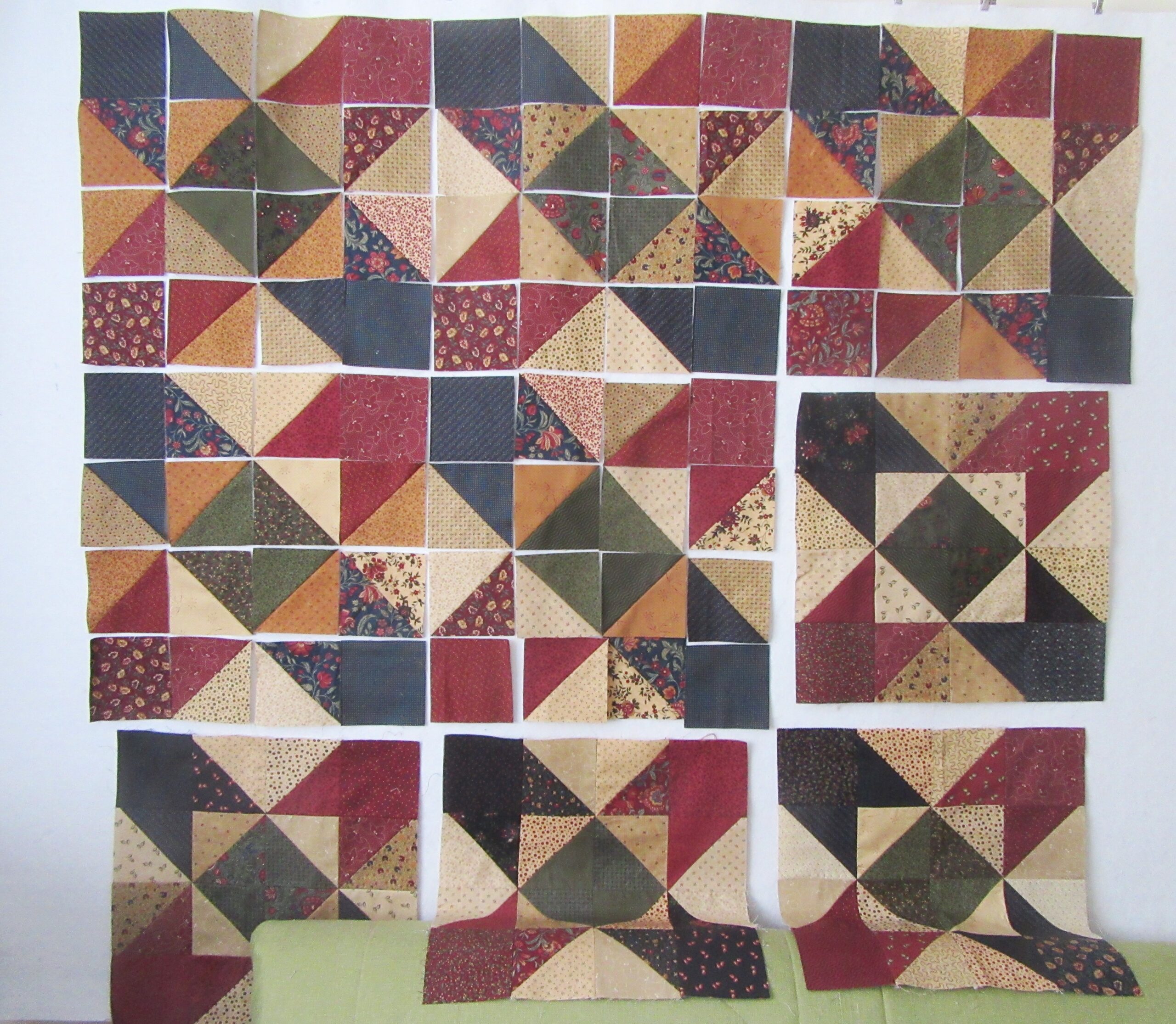 Hidden Stars on the design wall by Allison Reid