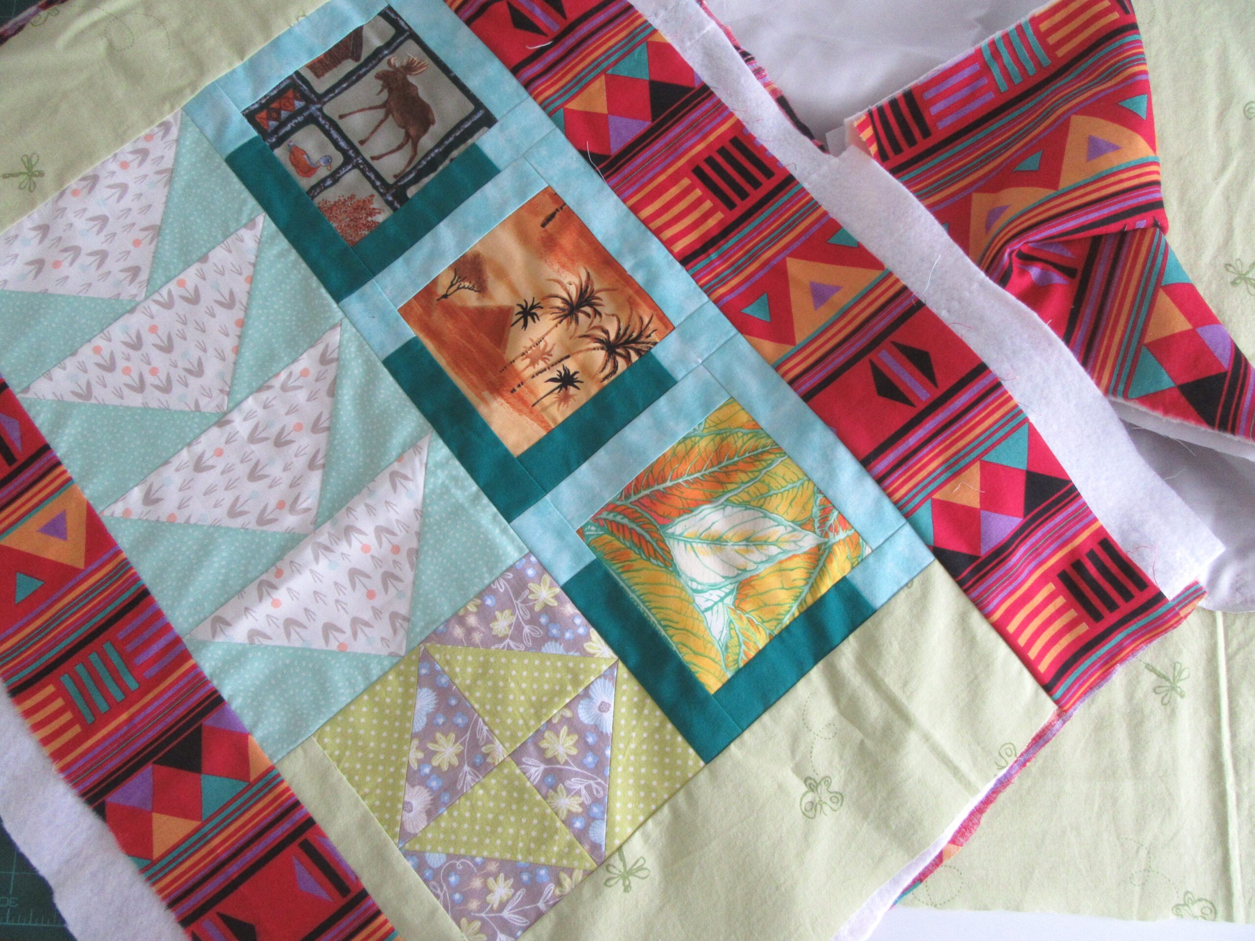 Practice Quilt Sandwich by Allison Reid