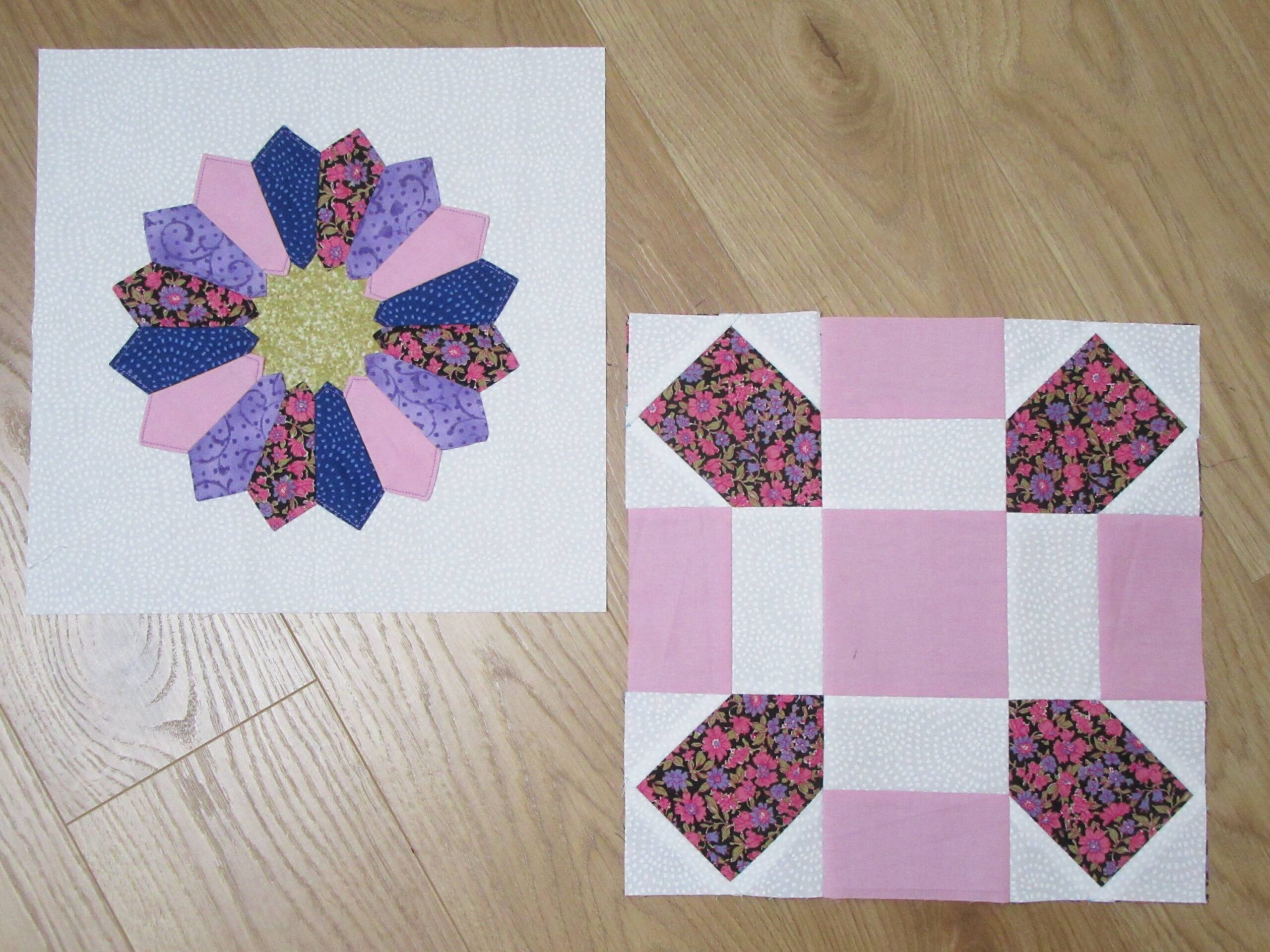 PS Quilt Club Dresden Plate and Nine Patch by Allison Reid