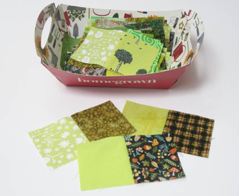 Rainbow Scrap Challenge 2020 green pairs by Allison Reid