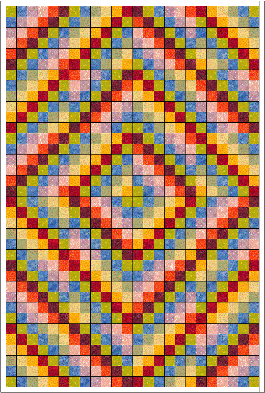 Scrappy Trip Along traditional by Allison Reid