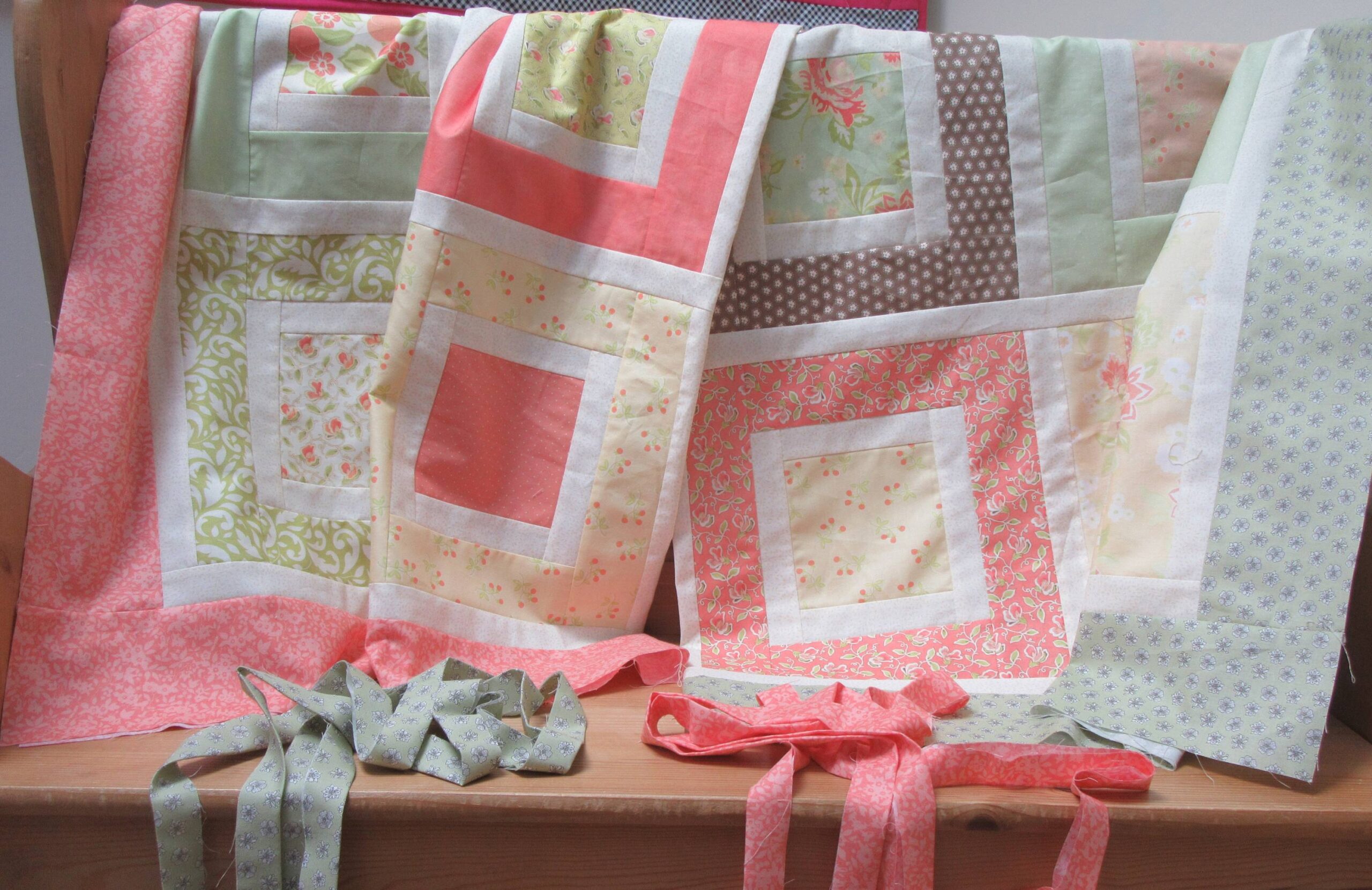 Square in a Square two with borders by Allison Reid
