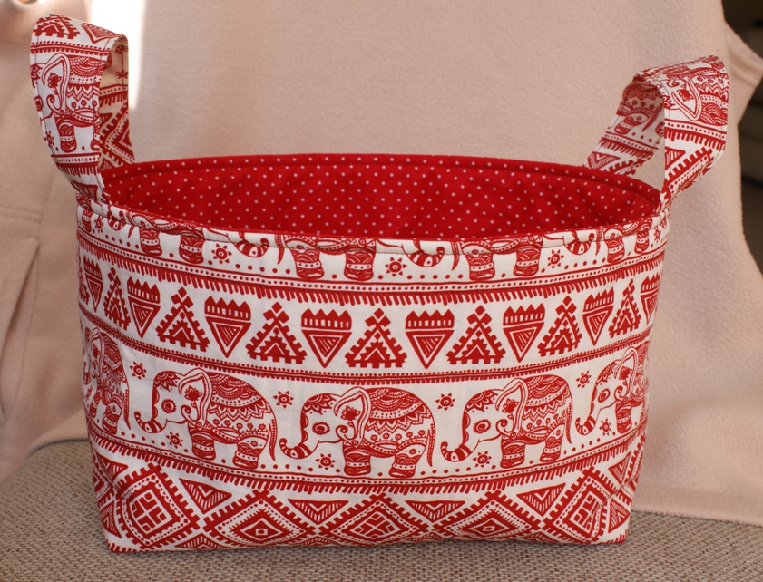 Elephant basket by Allison Reid