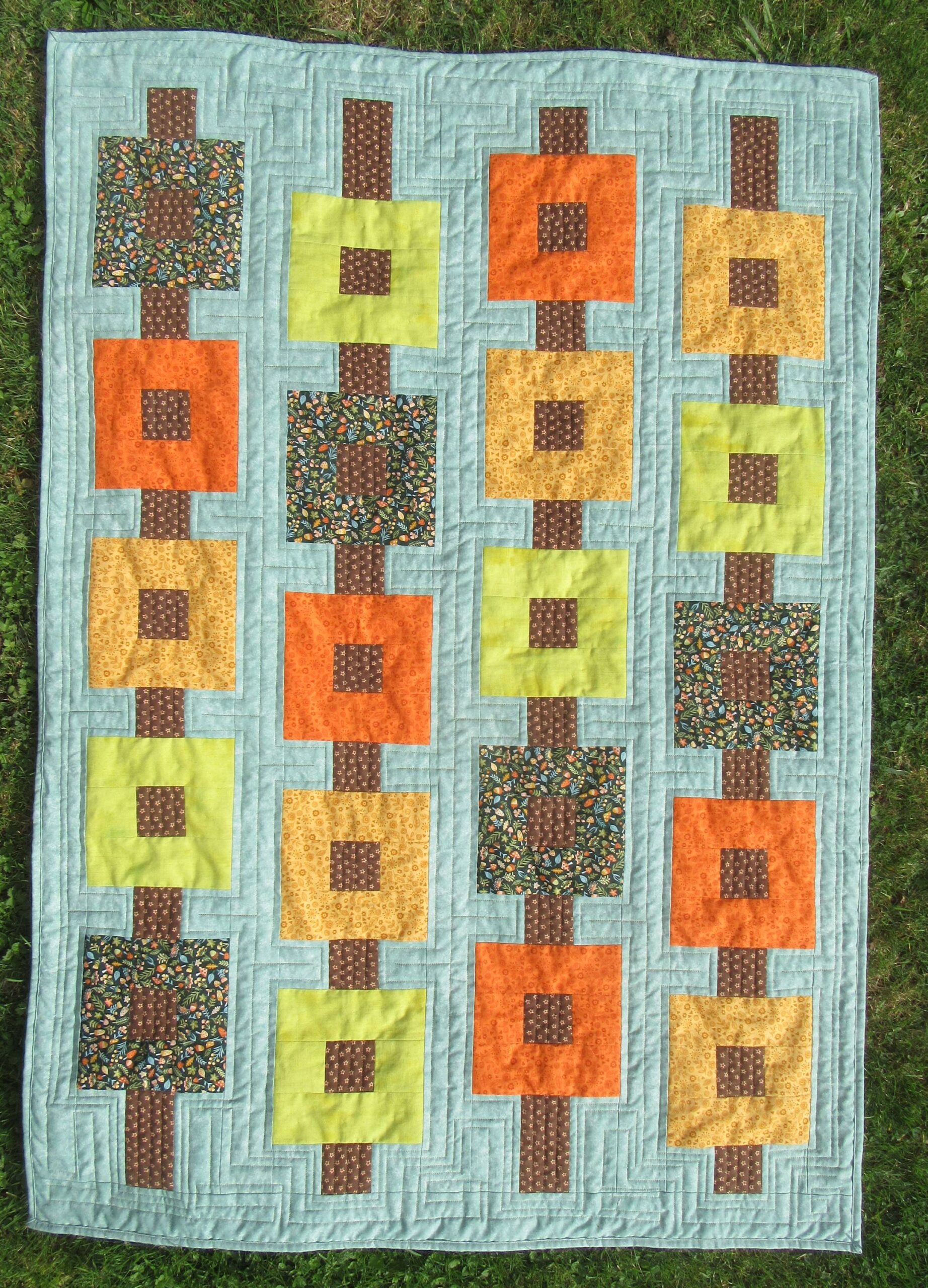 Autumn wallhanging finished (2) by Allison Reid