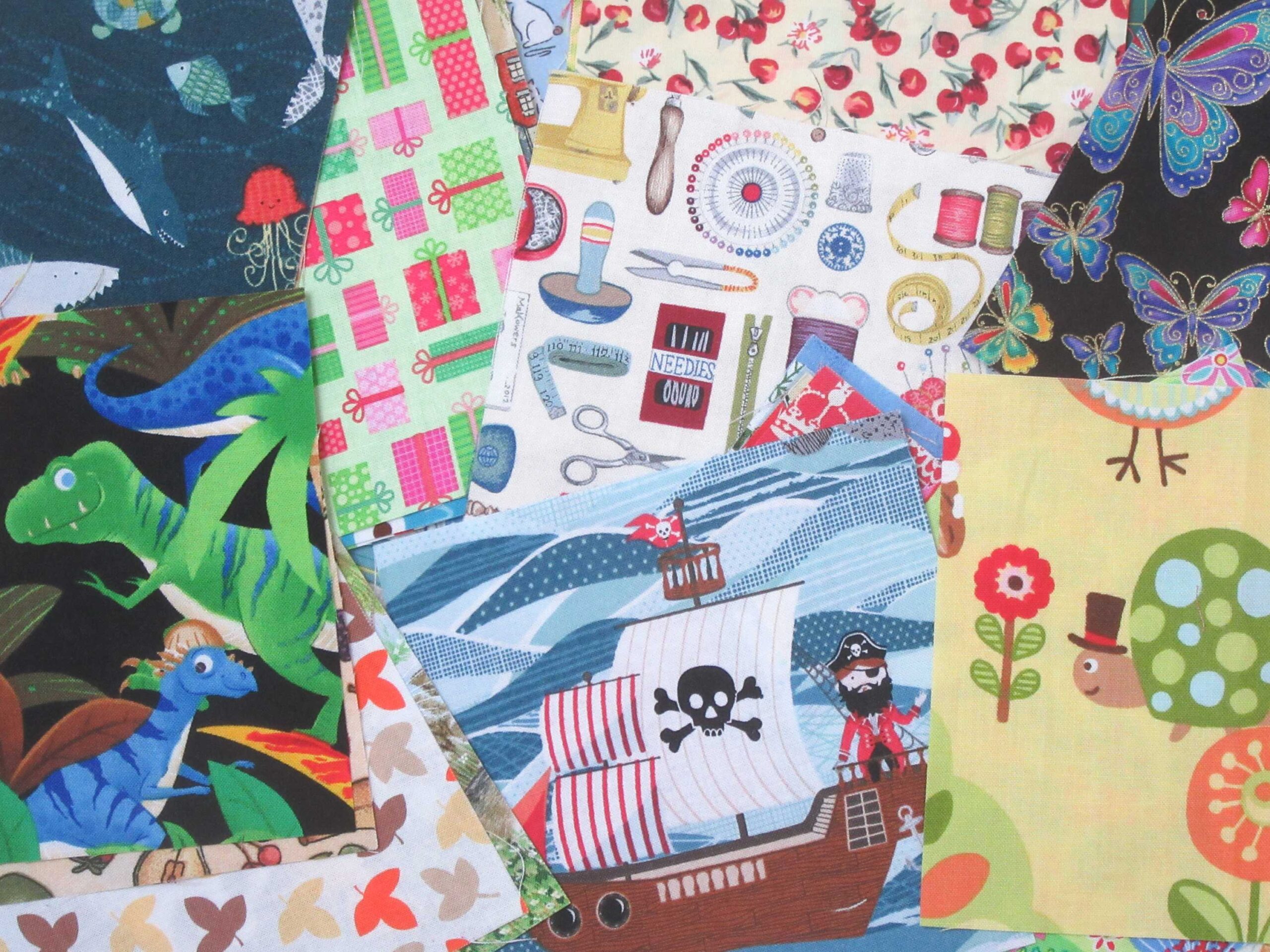Novelty fabrics by Allison Reid