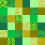 Rainbow Scrap Challenge green block