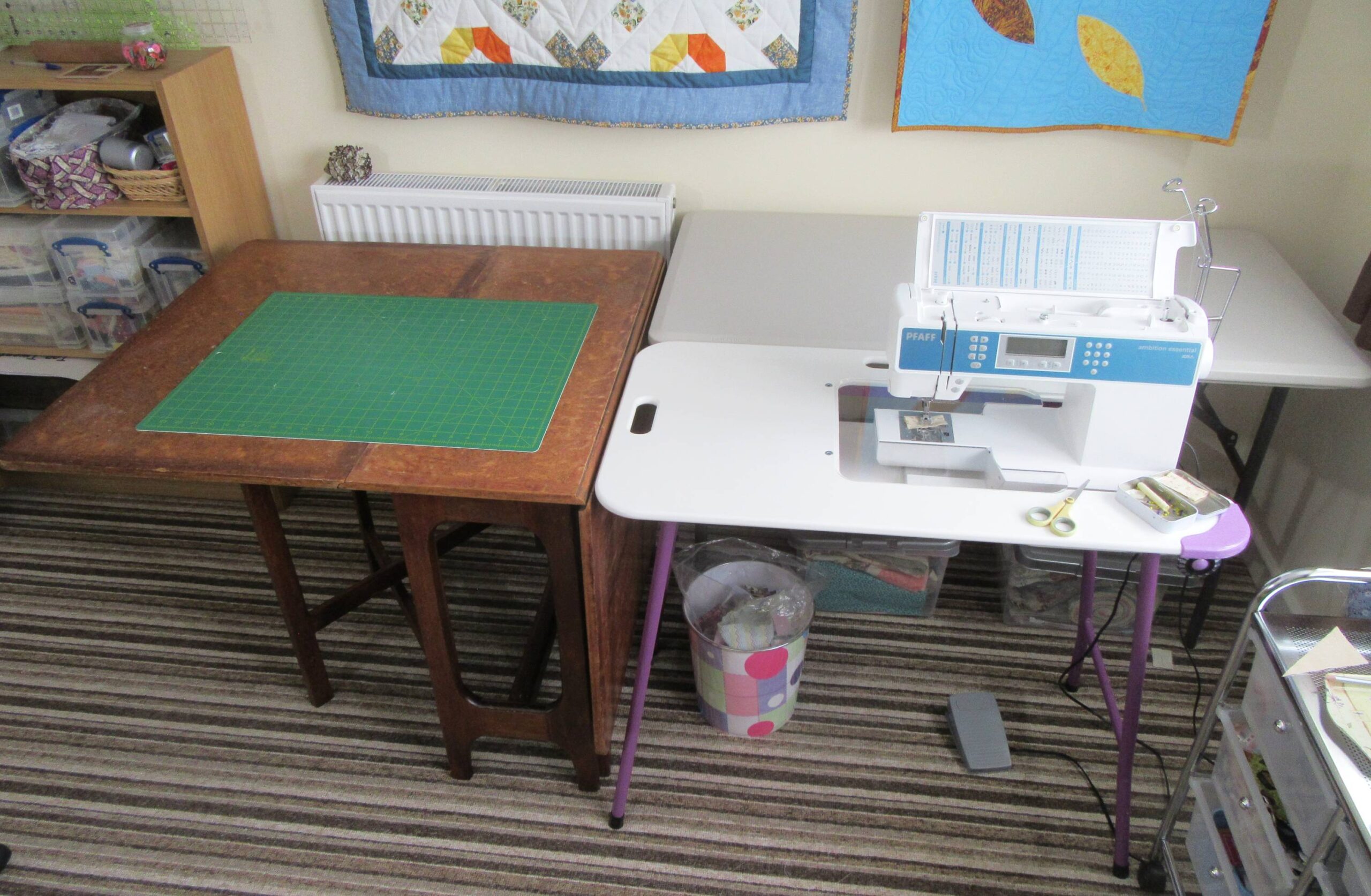 Sewing Room set for cutting and piecing by Allison Reid